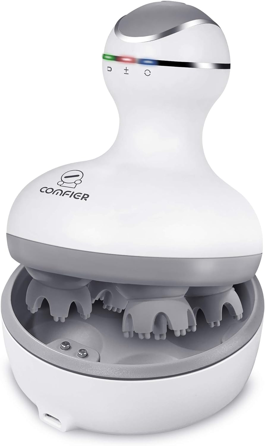 COMFIER Electric Scalp Massager - Cordless & Waterproof