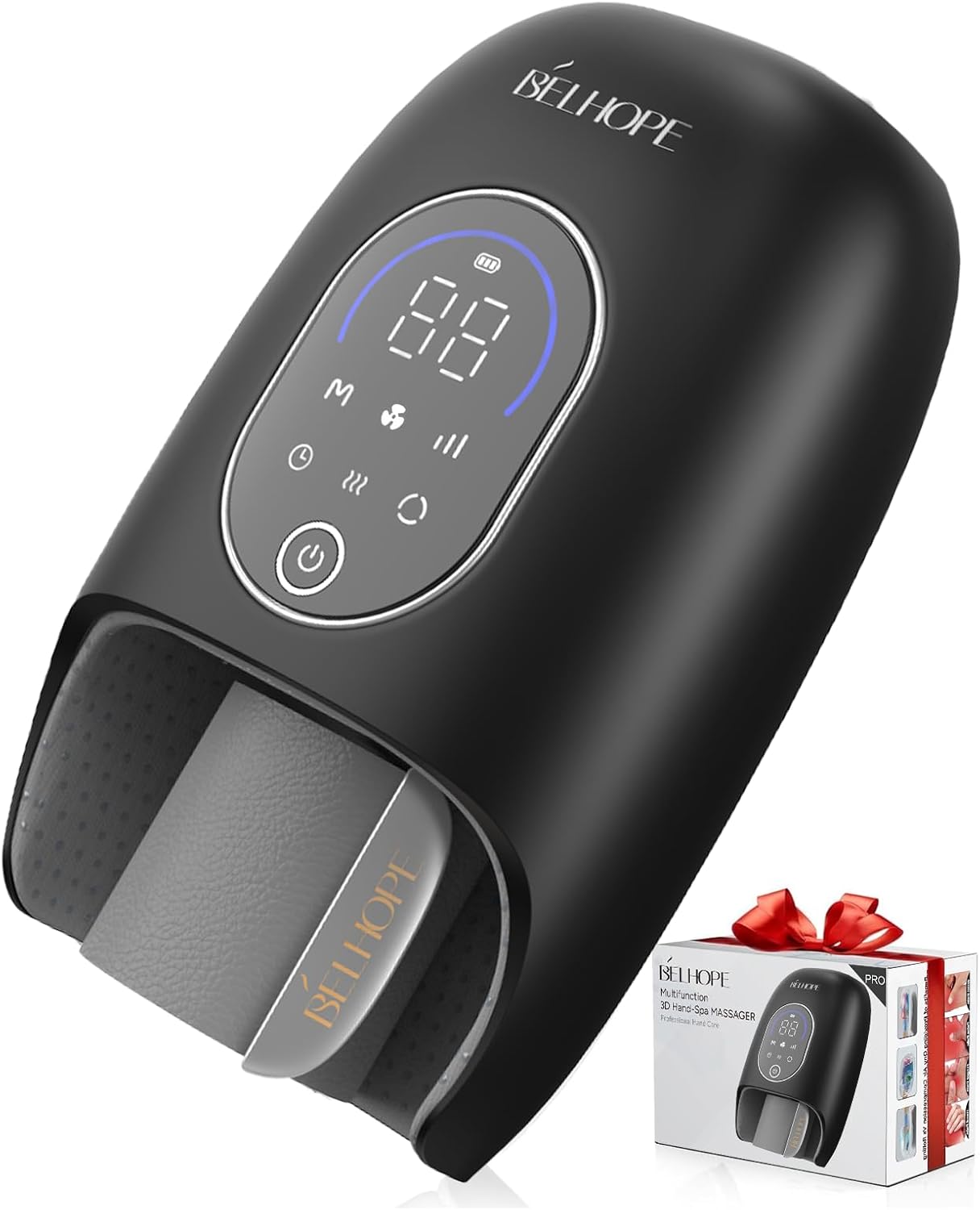 belhope Hand Massager: Heat, Cool, 9 Modes for Relief