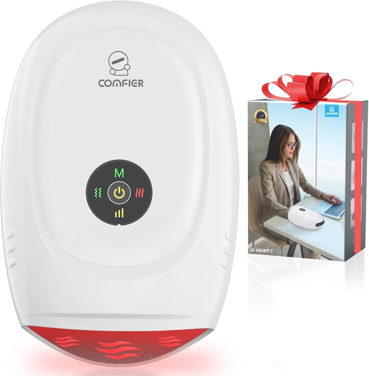 Comfier Hand Massager w/ Heat & Compression - FSA HSA Eligible