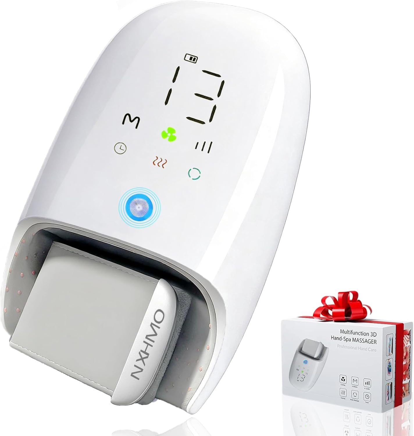 Hand Massager Heat Compression Arthritis Pain Relief