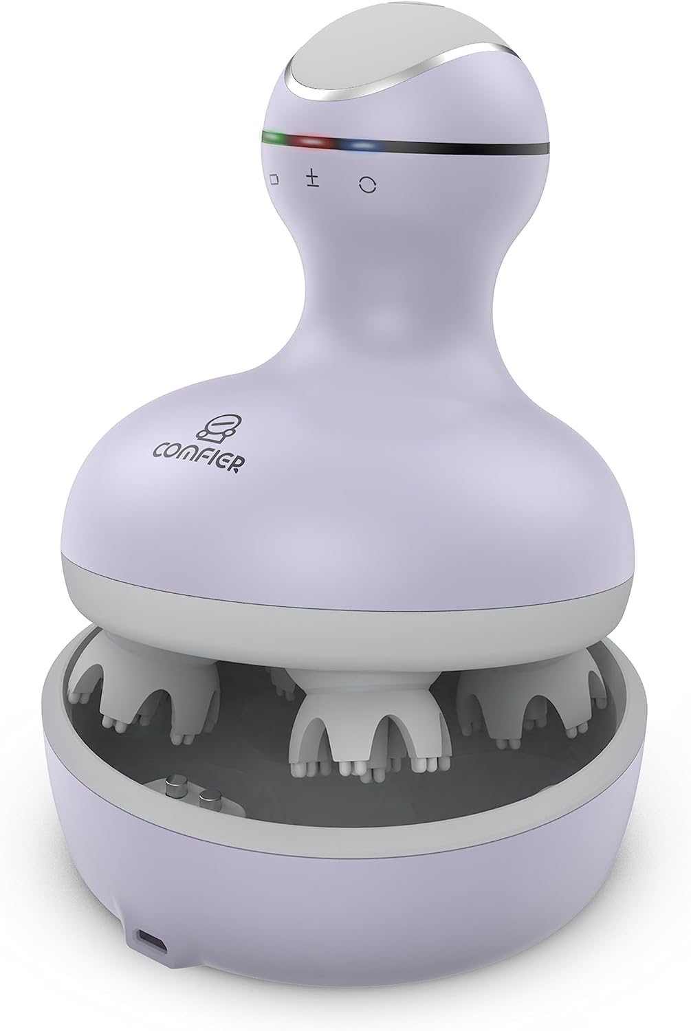 COMFIER Electric Scalp Massager - Cordless & Waterproof