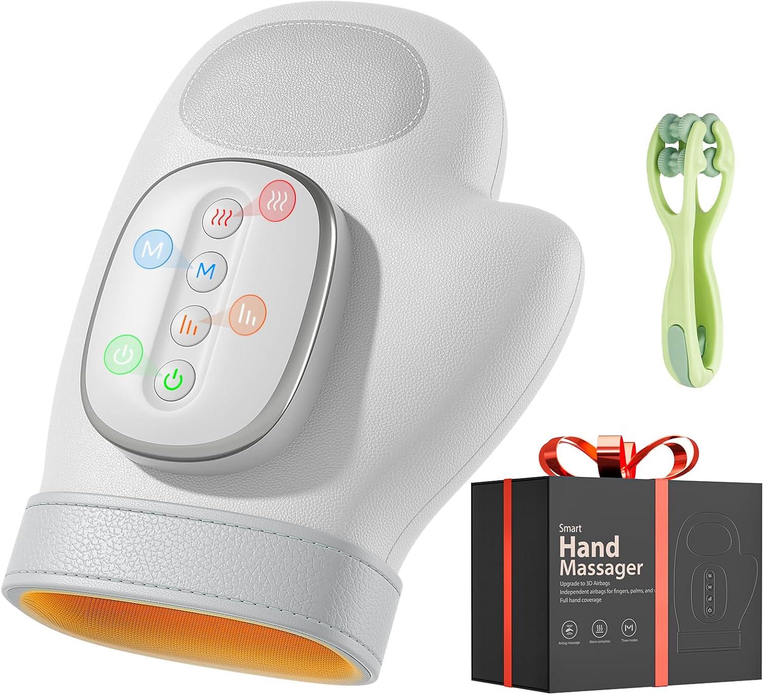 WUX Hand Massager with Heat & Compression Relief
