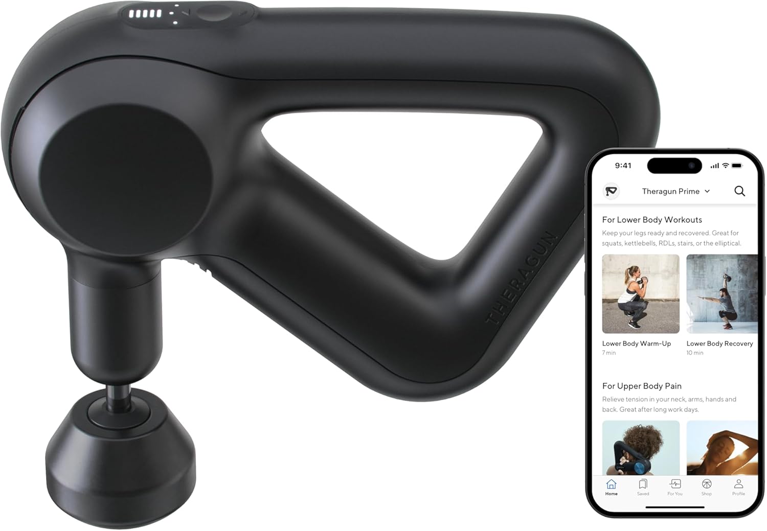 Theragun Prime: Deep Tissue Massage Gun for Pain Relief