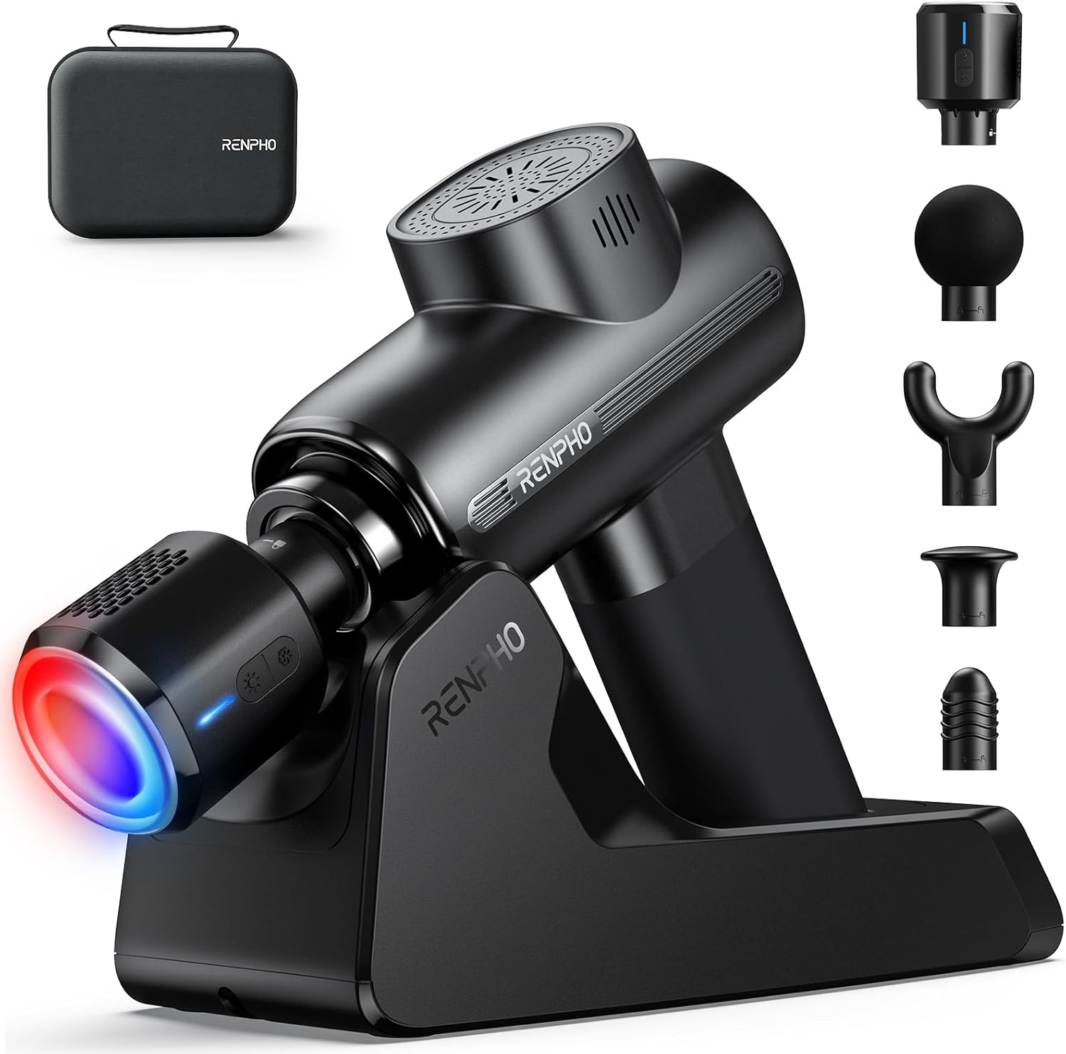 RENPHO Massage Gun: Heat, Cold & Deep Tissue Relief