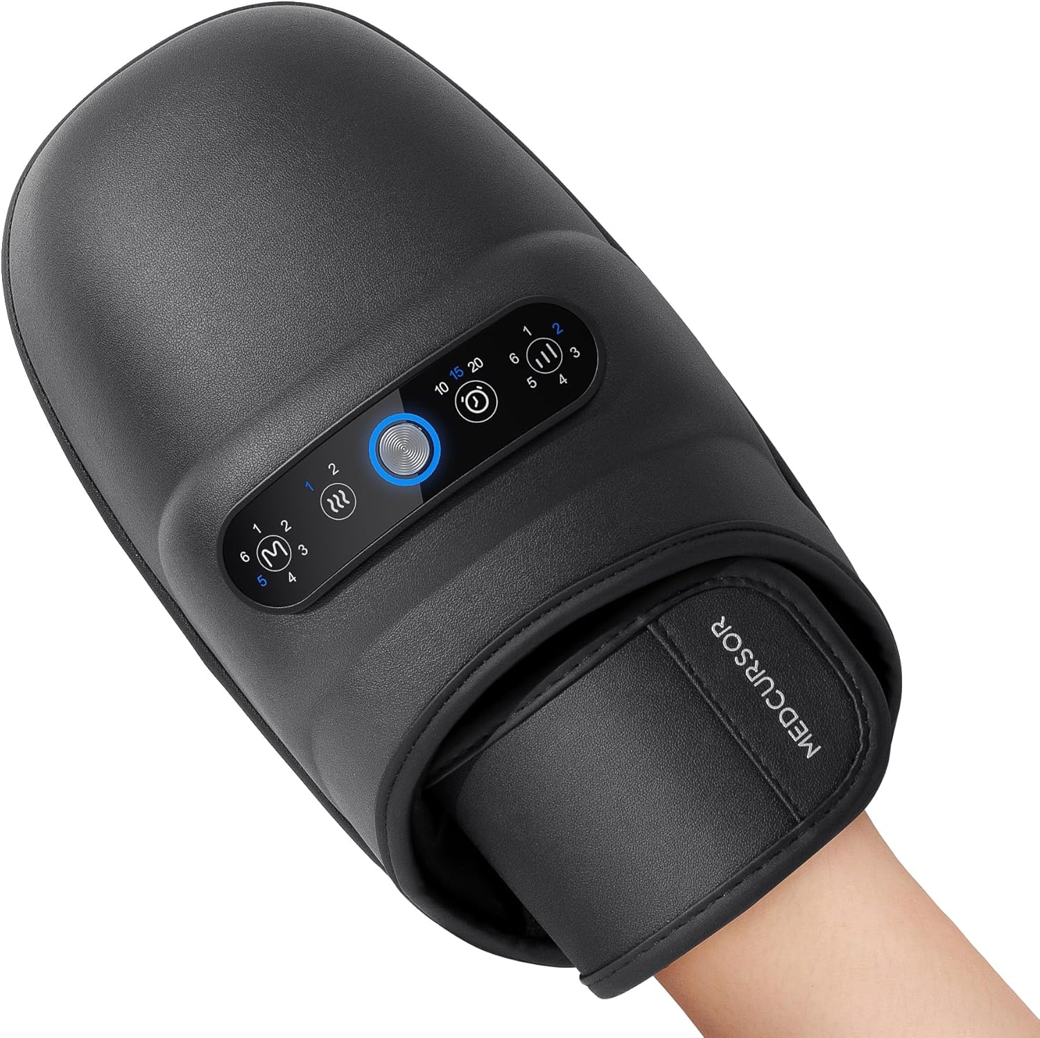 Medcursor Hand Massager: Heat, Compression & Acupressure