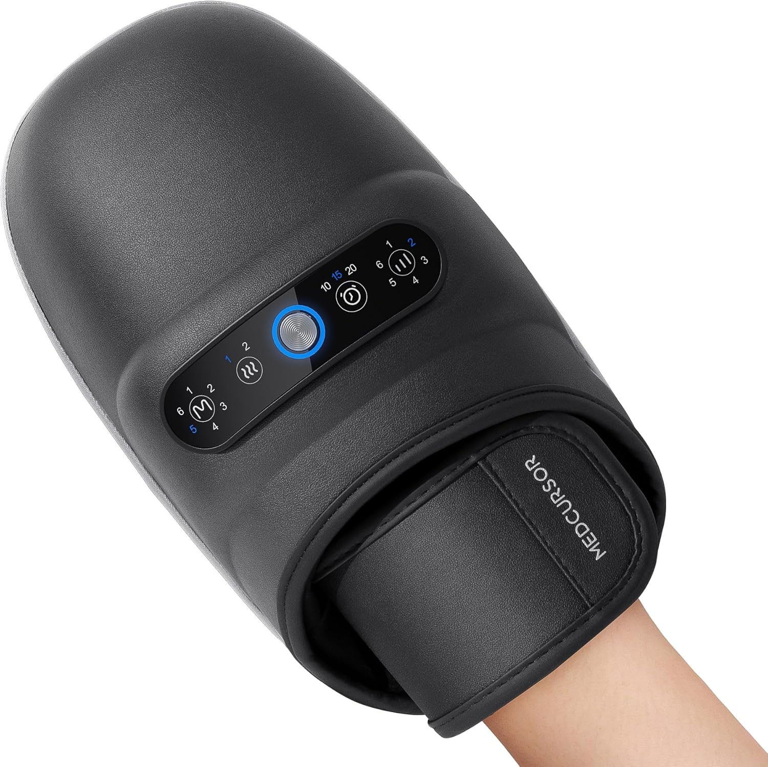 Medcursor Hand Massager: Heat, Compression & Acupressure